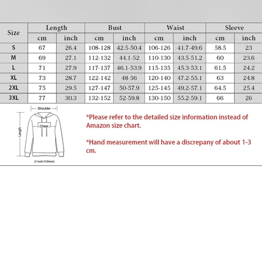 New Men's Graphic Drawstring Hoodie Sweater Multiple Sizes - Picture 3 of 6